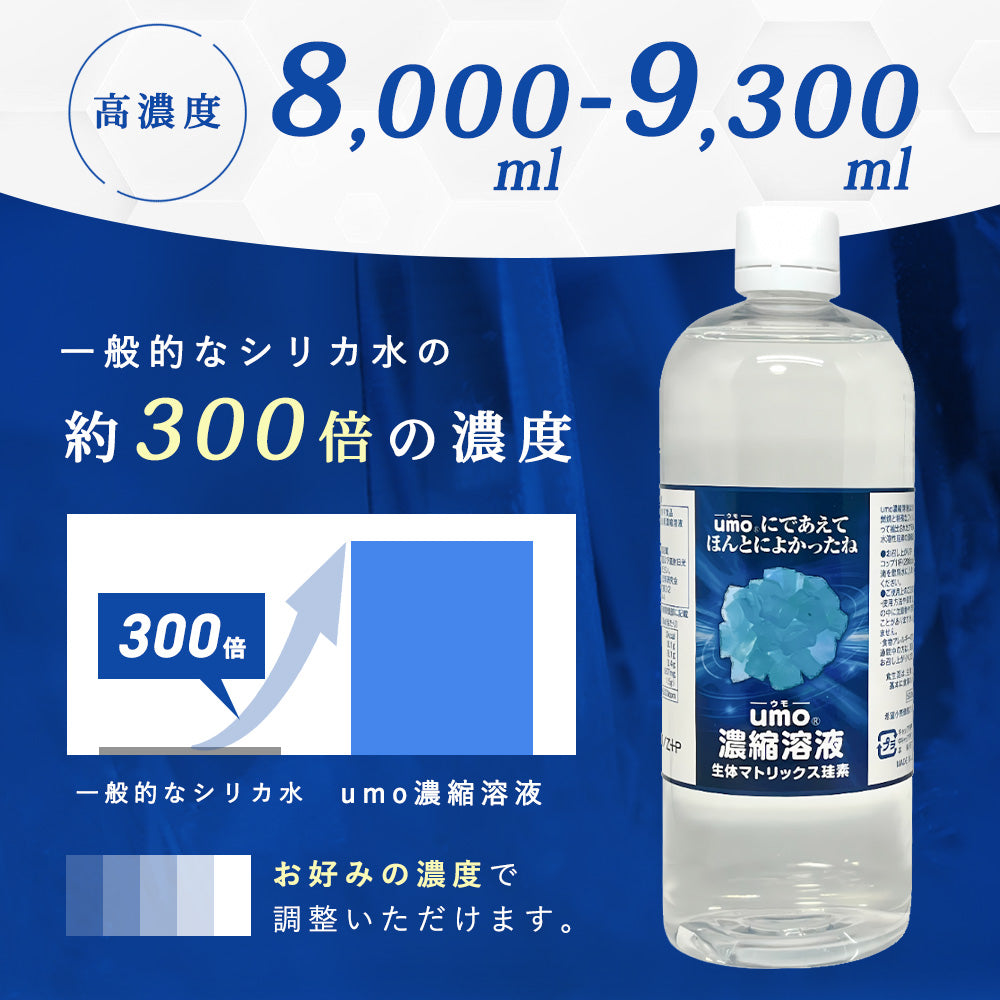 水溶性珪素umo濃縮溶液