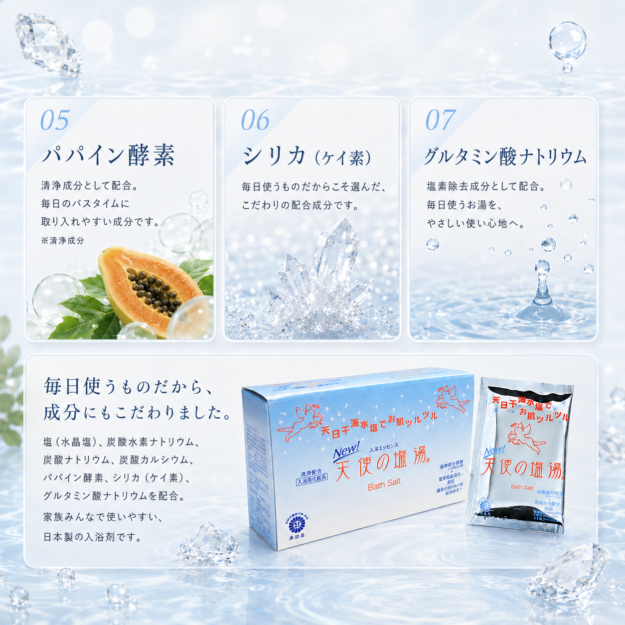 天使の塩湯